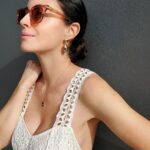 Elisabetta Fantone Instagram - @frenchkiwis make me happy. I absolutely love their sophisticated and elegant designs. They're a Canadian brand that offers sunglasses, polarized sunglasses, blue light readers. I'm wearing the Ysée Sun shades in Rosé Sun with Burgundy Lenses. #sunglasses #fashioneyewear #eyewear #fashionshades #canadianbrand #eyewearstyle