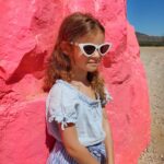 Elisabetta Fantone Instagram - We're busy making memories in #Vegas, the ultimate colorful playground. #SevenMagicMountains 💛🧡❤💜💙💚 #LasVegas #Nevada 🌵🌞🃏🎰🎭🎉 Seven Magic Mountains, S Las Vegas Blvd, Las Vegas, Nevada