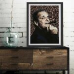 Elisabetta Fantone Instagram - Smokin' Jack Dimensions: 22" x 17" High Quality Acrchival Paper Lightly Embossed Giclée Ink Signed & Numbered by Artist Print Run: 20 Only a few are still available at @mywallcandy or on my website www.elisabettafantoneart.com #jacknicholson #popart #printsforsale #artforsale #modernart #fineart #portraitart #portraiture #fineart #artoninstagram
