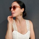 Elisabetta Fantone Instagram - @frenchkiwis make me happy. I absolutely love their sophisticated and elegant designs. They're a Canadian brand that offers sunglasses, polarized sunglasses, blue light readers. I'm wearing the Ysée Sun shades in Rosé Sun with Burgundy Lenses. #sunglasses #fashioneyewear #eyewear #fashionshades #canadianbrand #eyewearstyle