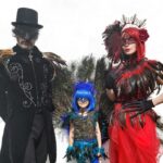 Elisabetta Fantone Instagram – Hope you all had a fun and safe #Halloween this year. I never got to celebrate Halloween as a child so I’m making it up now that I’m a parent. ๐
Every year I make my family’s costumes and I absolutely love it. Which actor doesn’t love an excuse to get dressed up and in character! I love to be creative and come up with concepts. I always aim for uniqueness. This year our family theme was inspired by my daughter wanting to be a #peacock. I’m a red cardinal and my husband a crow. We won our neighborhood’s costume contest for a second year in a row. ๐
#HalloweenCostumes #PeacockCostume #BirdCostume #Cosplay #Feathers