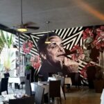 Elisabetta Fantone Instagram – One of my favorite murals created ‘Smokin’ Jack’. I created this one for the @nationalhotelmiamibeach during #ArtBasel back in 2017. That year I took over the entire hotel with complete creative freedom. An artist’s dream. 🎨

#ArtBasel #Sobe #MiamiBeach #Murals  #jacknicholson #streetart South Beach, Miami