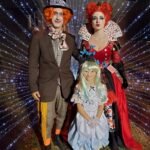 Elisabetta Fantone Instagram - 'We're all mad here' #AliceinWonderland - #Halloween2023 We made it back home in time for Halloween! It's that one time of year I have an actual excuse to make costumes. I had two days to hand sew and style all our costumes and we won our neighborhood's costume contest for the third year in a row. Love making these memories for our children. Hope you all enjoyed your night. 🎃 #queenofhearts #madhatter
