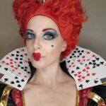 Elisabetta Fantone Instagram - 'We're all mad here' #AliceinWonderland - #Halloween2023 We made it back home in time for Halloween! It's that one time of year I have an actual excuse to make costumes. I had two days to hand sew and style all our costumes and we won our neighborhood's costume contest for the third year in a row. Love making these memories for our children. Hope you all enjoyed your night. 🎃 #queenofhearts #madhatter