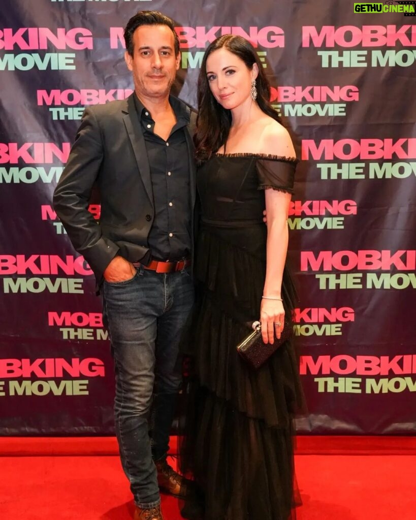 Elisabetta Fantone Instagram - This week was The MobKing premiere where we finally got to view and celebrate the work we did on this film. It was a wonderful evening and I can't wait for you all to see this movie. It is now available on demand and digital platforms. Go watch it! Directed by: @jokesflick Photo credit: Eduardo Valdes @otbmiami #TheMobKing #MovieRelease #MoviePremiere #MobMovie