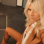 Eliza Coupe Instagram - Finally filming this thing. 🤍 #Pivoting #fox #tv #reels #noideawhatreelsare #amidoingthisright #fuckit #loveit #leaveit #bts #ootd #vintage #chloe #fashion #passion #faaaarts
