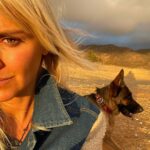 Eliza Coupe Instagram - I like this photo of The Rex and me. She’s my shadow... or I’m hers.... she’s my light.... and I’m hers. Divine reflections that’s for shit sure. We both got our eye on something. Sights set... at sunset. What? Exactly. What you got your eye on today? And hey, I’m asking for reals don’t get weird in the comments....Or do, fuck it, there’s enough censorship going on these days. Plus nobody’s even reading this far. Password is “eye aye” if you are. Xoxo #nocensorship #sayanything #greatfilm #eye #love #you #magic #light #rex #flow #elevate #raiseyourvibration #raiseyourfrequency #levelup #5d #sovereign #soul #divine #infinitepossibilities #bethechange #exactchange #what #gowithit #wrangler #rexler #germanshepherd #atleastacouplefartstoo Malibu, California