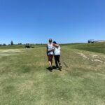 Eliza Coupe Instagram - Happy 4th of July from us 🖤🐝 …Love is the greatest freedom of all. 🤷🏼‍♀️ 📸: @k_amato21 😘 #love #freedom #4thofjuly #golfpros #uhhuh #golflife #vintage #ootd #fashion #fashioninspo #imeancomeon #coronachic #happiness #joy #peace #fun #cantstopwontstop #zerofucksgiven #loveislove #bee #and #be #scene. Corona, California