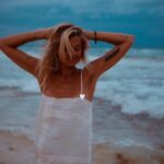 Eliza Coupe Instagram - Scroll on through to see the impromptu photoshoot before my birthday dinner outside @realcoconutkitchen in Tulum two days ago. The sorceress who is @sea.lua walked in and said her gift was to capture the moment... it was only about 8 minutes of captures. Just the two of us, no glam squad no nuthin....Just the magic of sacred Tulum as our backdrop and the energy of the elements and us. As I look at these pictures, I see freedom. I am not sure I have ever seen that in a picture of me. So many shackles to expired realities... and alas... now I am free. And each day I will slough off another layer and perhaps next year or next week or even tomorrow, I will see an even freer me. As that is how is to be the truth of who we came here to be... shedding and transmuting all the tired stories of who we think us to be. I am so grateful for this life. Every single moment of these 40 years...this time around...they brought me here and here is a stunning place to be. Dress by @yevadon 🤍 #love #gratitude #tulum #powerful #freedom #be #open #expand #elevate #trust #impeccable #impeccability #integrity #precision #clarity #raiseyourvibration #ootd #beach #flow #farts Tulum, Mexico