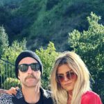 Eliza Coupe Instagram - Bonnie and Clyde…. Billy and Lize…. Only thing we stole… is our hearts for life. Yeah I just fucking said that. It’s fine. 🖤 #rhymes #lovertime #likeagedwine #tryingtothinkofothersthingstorhyme #thyme #parsley #sage #rosemary #canjoin #itsfine #breakforththerhythmandtherhyme #coronatimes #venetianblinds #officiallyouttaehymes #yourewelcome #love #marks #be 📸: @ericayary 😘 Corona, California