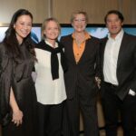 Elizabeth Chai Vasarhelyi Instagram - Grateful. The stars are out and there is nothing like celebrating Annette Bening and Jodie Foster’s @nyadmovie performances with them in person alongside the OG Diana Nyad and Bonnie Stoll. @jimmychin NYAD is streaming now on Netflix and it’s a worthwhile Thanksgiving family watch 🙏@hermes