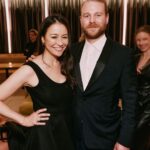 Elizabeth Chai Vasarhelyi Instagram - @nyadmovie premiered in theaters last week on October 20th. It will continue to play this week on the big screen worldwide until it debuts on @netflixfilm November 3rd. There have been many special moments especially as we’ve been working on this film for over three years and it’s our “narrative feature” (fiction) debut. With al the suffering in the world it’s been hard to find the words or motivation to share these moments as there are CRITICAL events and issues right now both here and abroad. That said, @nyadmovie is based on the true story of Diana Nyad who woke up at 60 and realized that while the world thinks it’s done with her - she’s not done. Nyad goes on to attempt her dream swim the 110 miles from Cuba to Florida. Working with Annette Bening, Jodie Foster, Rhys Ifans, Chris Tellefsen @jakebraver @claudiomirandadop @alexandredesplatofficial @jimmychin many of whom are parents to daughters and understand the importance of this story. It’s been a privilege working with all of you. Thank you. And the cake is the brainchild of @ccpanos 🙏♥️🙏 New York, New York