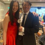 Elizabeth Chai Vasarhelyi Instagram - Thank you @jimmychin @allwomeninmedia for my g-spot in the EGOT…. @annacmbarnes @pagandharleman @angelcollinson @justinedupont33 @sarahmcnairlandry @genegallerano @la_schwa26 for making #edgeoftheunkown everything it is. Thank you to @natgeo @courteney_monroe @c_albert for believing in this superb series. It’s extraordinary to see so many female lead projects celebrated we are in great company. Thank you #gracieawards for recognizing my excellent performance on behalf of my husband! 🤦🏻‍♀️ dress @oscardelarenta @carolyntangel photo @wilskung