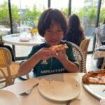 Elizabeth Chai Vasarhelyi Instagram - Welcome to the hood @robertaspizza #montauk Carlo is one of those friends whom I’ve known through many lifetimes it was amazing to fete the coolest or should I say hottest chef around - #carlomirarchi opening night in Montauk! (And intro him to @jimmychin and M&J) We enjoyed the clam pizza and more pizzas, squid, endive salad, The Uni (a la a buckwheat crepe) and of course the epic soft serve… the vibe is chill and fun but come for the food - it’s delicious. Congratulations Carlo. Montauk, New York