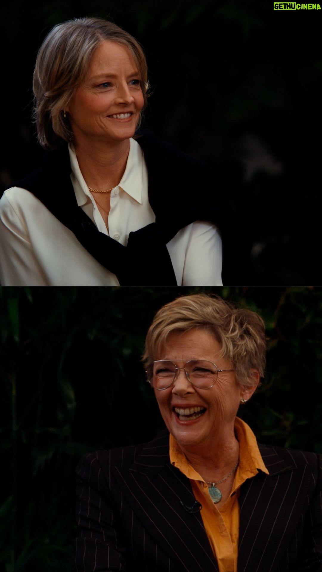 Elizabeth Chai Vasarhelyi Instagram - Annette Bening and Jodie Foster team up with the real-life Diana Nyad and Bonnie Stoll for this exclusive ‘ICONS ONLY’ conversation about Elizabeth Chai Vasarhelyi and Jimmy Chin’s NYAD.