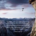 Elizabeth Chai Vasarhelyi Instagram - Friends I'm so excited to say that @jimmychin gorgeous photo book debut is in stores now. Long overdue I'm so proud of this work and the opportunity to hear some of the stories behind his most iconic images. It's 20 years of transcendent work that documents this life on the edge that Jimmy created for himself (before I came along with the kids and blew everything up) - there and back again: photographs from the edge. Link in bio!