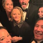 Elizabeth Chai Vasarhelyi Instagram - @goldenglobes with @nyadmovie Annette Bening and Jodie Foster no gold needed to witness your reign. We are so so grateful and proud to go on this epic journey with you. Bravo and so well deserved to #beef @steveyeun @jimmychin @diananyad @jaredleto @brielarson @rajendraroyinsta @cameronpbailey @rogerrosswilliams @rachelbrosnahan @bonniestoll @juliaallyncox @carolinaherrera @ireneneuwirth
