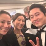 Elizabeth Chai Vasarhelyi Instagram – @goldenglobes with @nyadmovie Annette Bening and Jodie Foster no gold needed to witness your reign. We are so so grateful and proud to go on this epic journey with you. Bravo and so well deserved to #beef @steveyeun @jimmychin @diananyad @jaredleto @brielarson @rajendraroyinsta @cameronpbailey @rogerrosswilliams @rachelbrosnahan @bonniestoll @juliaallyncox @carolinaherrera @ireneneuwirth