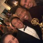 Elizabeth Chai Vasarhelyi Instagram - @goldenglobes with @nyadmovie Annette Bening and Jodie Foster no gold needed to witness your reign. We are so so grateful and proud to go on this epic journey with you. Bravo and so well deserved to #beef @steveyeun @jimmychin @diananyad @jaredleto @brielarson @rajendraroyinsta @cameronpbailey @rogerrosswilliams @rachelbrosnahan @bonniestoll @juliaallyncox @carolinaherrera @ireneneuwirth