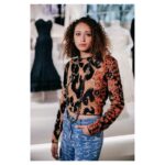 Ella-Rae Smith Instagram - An utter privilege to view the Gabrielle Chanel Fashion Manifesto exhibition at the @vamuseum dressed head to toe in @chanelofficial 🧡 glam and curls by the wonderful @alexisdayhmu A huge thanks to Chanel for the invitation. Victoria and Albert Museum, South Kengsinton, London