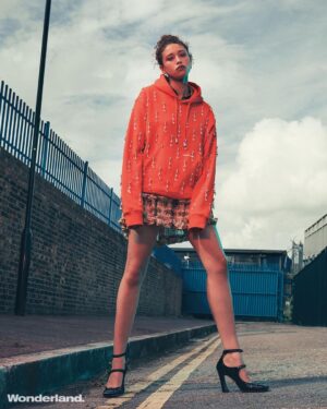 Ella-Rae Smith Instagram - WONDERLAND 💚 catch me in the Autumn issue talking all things acting. 

thank you dream team 
photography - @josephsinclair 
styling - @kieranfenney 
hair - @hairbycarlcampbell at @carolhayesmanagement 
makeup - @justinejenkins 
photography assistant - Connor Harris 
words by @ericarana 

biggest love to my ladies at @pinnaclepruk as always 💕
