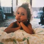 Ella-Rae Smith Instagram – baby E-R is a major mood today. 👼🏽