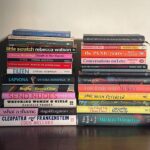 Ella-Rae Smith Instagram – top picks from an excellent year of reading 🤓 (fiction on the left, non-fic & poetry on the right)
personal hi-lights include:
– reading Cleo & Frank on my way to/in NYC and sobbing when I finished it
– falling in love with the way Ocean Vuong plays with language 
– consistently laughing out loud whilst reading Heartburn in public spaces 
– everything about The Panic Years 
– the development of what I can only describe as a complete and utter obsession with Ottessa Moshfegh