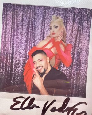 Ella Vaday Instagram - @rupaulsdragcon DAY 1 Dump

Firstly look at this incredible fit by @jeffreykellydesigns , inspiration from JPG, I’ve always wanted to work with Jeffrey so this was a dream!!!

The thing I love about dragcon is it gives all us queens from around the world a chance to meet,everyone was so lovely, and you realise we’re all the same, with a shared experience 🥰 

Also so blown away at all my fans who travelled far and wide, it’s crazy how far drag race uk reaches , so thanks for coming to visit me it means the world! I love y’all! 💋💋