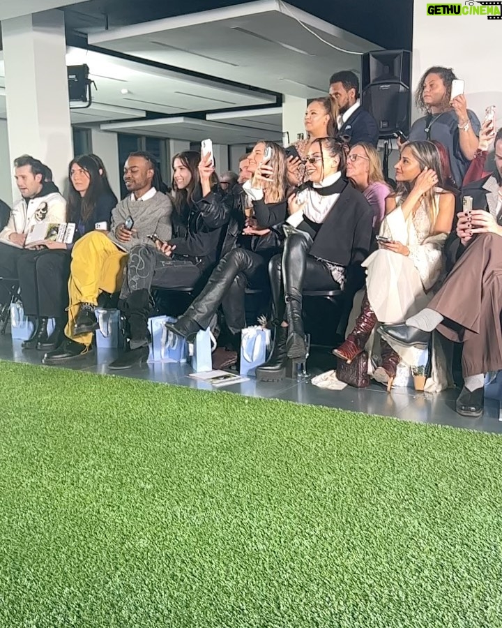 Ella Vaday Instagram - @patrick__mcdowell LFW Show was immense , Cinderella certainly did go to the football I loved it! Catching up on posts as I went on holiday! Hence this is super delayed haha #lfw #mensfashion #patrickmcdowell #patrickmcdowellsustainablecollection