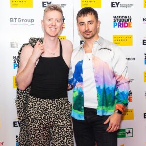 Ella Vaday Instagram - Such an camp night at the @studentpride launch night last Friday! Thanks for having me! 

Ps Sorry & Thanks to the guy @imjamesbarr asked to hold the lamp shade hahah