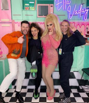 Ella Vaday Instagram - DRAG CON 2023!

What an absolutely epic weekend, firstly..Special thanks to my amazing team that helped me @vivianbambam @babylon_fox and my BF were the absolute dreamiest dreams! I love you!

Thank-you to every single one of you that came to meet me, watched me perform or just shouted and said hello! 
  I still find it absolutely mind blowing that you even know who I am, let alone say so much lovely stuff! So thank you, as it’s so easy for someone like me to be overly critical and not feel as confident as you might imagine I’d be, like a lot of artists I’m quite private, take everything in around me and often feel like I don’t fit in, but you all made me feel totally valid and so happy!! 

The last drag con in 2020 I had only just really started drag, it (again) blows my mind that this time I had my own stand 🙉 so thanks so much for coming, honestly in my head I thought nobody would come, but in fact the queues were so long that I didn’t get to meet all of you! So I’ll see you next time, or at my next gig! 

Loads of love and Happy 2023!! @rupaulsdragcon