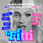 Ella Vaday Instagram - Because Two is Always Better Than One! 💗💙 Our BLACK FRIDAY offer is out now! Get ready to double your fitness fun with our 'Buy One Get One Free' offer on Sweat and Sculpt plans. 👀👀👀 Burn calories with sass and build muscle with style – it's Fitti season! 🍑✨ Head to Fittiplan.com now or click the link in my bio 💪🏻 #fiti #fittiplan #sweat #workout #blackfriday #workingout #homeworkout #sweat #sculpt #exercise #buyonegetonefree #weightloss #toning #athomeworkouts