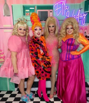 Ella Vaday Instagram - DRAG CON 2023!

What an absolutely epic weekend, firstly..Special thanks to my amazing team that helped me @vivianbambam @babylon_fox and my BF were the absolute dreamiest dreams! I love you!

Thank-you to every single one of you that came to meet me, watched me perform or just shouted and said hello! 
  I still find it absolutely mind blowing that you even know who I am, let alone say so much lovely stuff! So thank you, as it’s so easy for someone like me to be overly critical and not feel as confident as you might imagine I’d be, like a lot of artists I’m quite private, take everything in around me and often feel like I don’t fit in, but you all made me feel totally valid and so happy!! 

The last drag con in 2020 I had only just really started drag, it (again) blows my mind that this time I had my own stand 🙉 so thanks so much for coming, honestly in my head I thought nobody would come, but in fact the queues were so long that I didn’t get to meet all of you! So I’ll see you next time, or at my next gig! 

Loads of love and Happy 2023!! @rupaulsdragcon