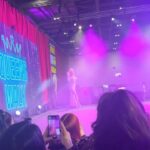 Ella Vaday Instagram - @rupaulsdragcon 2024 was an absolute blast! Always love it as it gives you a chance to meet so many people that support you as well as hundreds of fellow drag racers from across the globe, there’s nothing quite like it! Thankyou all for coming to see me, I personally have a fear of my birthday for fear no one will show up, so imagine my anxiety for dragcon each time!!! Early mornings, and long days in full glam and heels, went so quickly thanks to the lovely people that came to see me. Massive thanks too to my lovely BF and @vivianbambam for helping run my booth, anyone that visited will agree they are THE BEST! ❤️ Dress @the_drag_room Hair @venus.nv , wig base @howsyourheadwigs Pic 1&2 @stunnin.mag Merch pics by @owenjamesvincent Video @laurenladuca