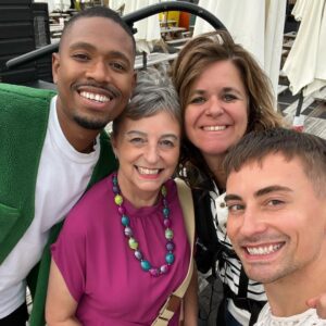 Ella Vaday Instagram - Wow what a show! I did this for my Aunty Anita who passed away from breast cancer when I was a kid, my cousin Michelle who is currently going through treatment , all of my @coppafeel trekkers especially @brogan.smashingsecondaries who sadly passed away and my amazing mum who is a 2 time cancer survivor!

We had so much fun filming this, really was a team effort with so much love, and such an emotional experience too and I think for all of us therapeutic to talk 

I hope the takeaway from the show, is to never be embarassed to get checked if you are at all concerned , and to know your normal so that you can get diagnosed as early as possible. 

IT ALL STARTS WITH A SQUEEZE

Lots of love to all of my #therealfullmonty family, and a massive thankyou to all of production @itv and @spungoldtvofficial

❤️@mrashleycain @ashleybanjo @officialpaulburrell @bencohenrugby @p_wicks01 @victoriaekanoye @coleen_nolan @sherrie.hewson @vanessabauer_skates @gemmacollins @juliabradbury and @diversity_official ❤️