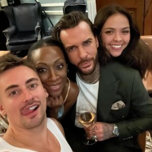 Ella Vaday Instagram - Wow what a show! I did this for my Aunty Anita who passed away from breast cancer when I was a kid, my cousin Michelle who is currently going through treatment , all of my @coppafeel trekkers especially @brogan.smashingsecondaries who sadly passed away and my amazing mum who is a 2 time cancer survivor!

We had so much fun filming this, really was a team effort with so much love, and such an emotional experience too and I think for all of us therapeutic to talk 

I hope the takeaway from the show, is to never be embarassed to get checked if you are at all concerned , and to know your normal so that you can get diagnosed as early as possible. 

IT ALL STARTS WITH A SQUEEZE

Lots of love to all of my #therealfullmonty family, and a massive thankyou to all of production @itv and @spungoldtvofficial

❤️@mrashleycain @ashleybanjo @officialpaulburrell @bencohenrugby @p_wicks01 @victoriaekanoye @coleen_nolan @sherrie.hewson @vanessabauer_skates @gemmacollins @juliabradbury and @diversity_official ❤️