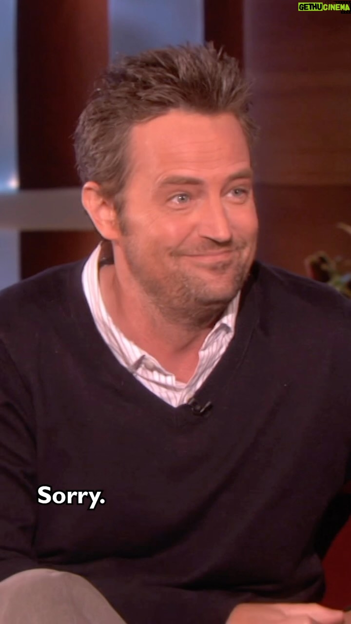 Ellen DeGeneres - 196.3K Likes - I’m still thinking about Matthew Perry. He was one of my favorite people to have on the show. He always made me laugh when he stopped by. Here are some of my favorite moments with him.