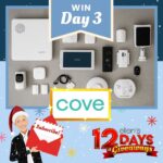 Ellen DeGeneres Instagram - It’s Day 3 of the 12 days of Giveaways and this gift is all about peace of mind. Nothing gives me peace of mind like feeling safe at home. I found the best thing for that – a Cove Home Security Package. It has everything you need to secure your home, PLUS two years worth of monitoring. The only way to enter the #giveaway is through my newsletter, so make sure to check your inbox for the link to enter. Or sign up to start receiving my newsletter through the link in my bio or at ellenshop.com/12Days. Good luck! #Ellens12Days