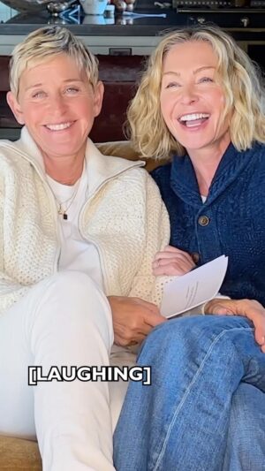 Ellen DeGeneres Instagram - 19 years ago today Portia and I started dating, and what better way to celebrate than by answering some of your advice questions. Happy anniversary, Portia