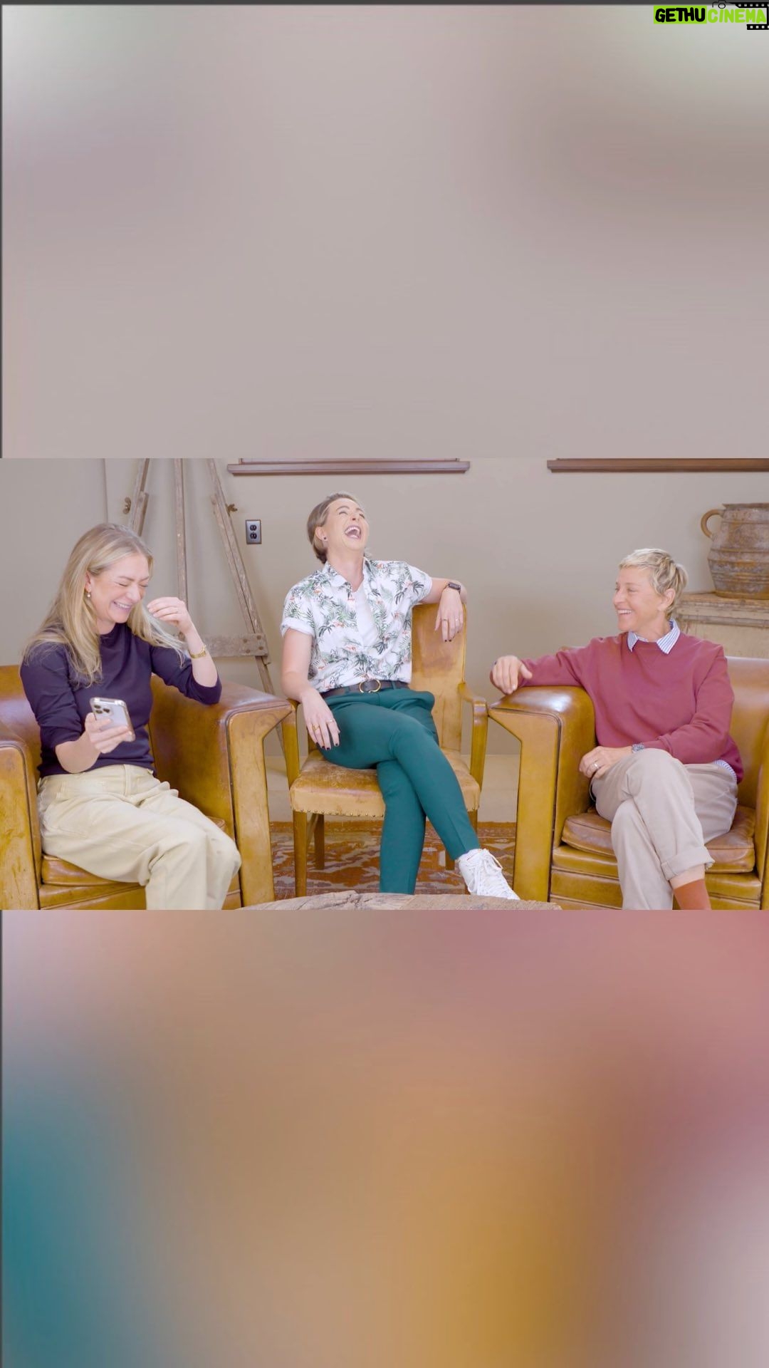 Ellen DeGeneres Instagram - I had so much fun helping my friend Claudia set up her Bumble profile. I made a whole series out of it with Bumble founder, Whitney Wolfe Herd! Here’s the first episode.