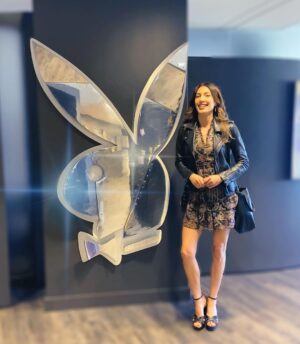 Ellen Hancock Instagram - Today was fun 💗🐰 @playboy @playboycenterfold
