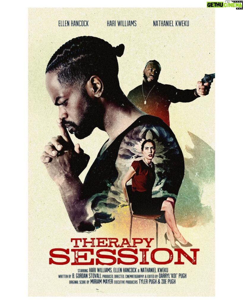 Ellen Hancock Instagram - Tomorrow! Come see the screening premier of Therapy Session at @micheauxfilmfest ! Directed by @koipughfilms and also starring @hariwilliams and @nathaniel_kweku ✨ Loved working with this team! L.A. LIVE