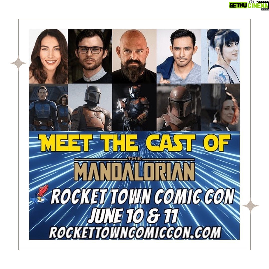 Ellen Hancock Instagram - Come meet me and some of the other amazing cast of @themandalorian at @2023rockettowncomiccon June 10th and 11th in Lompoc, CA. I’ll be signing autographs and taking pics and I can’t wait to meet you all!! See you there!! 💙💫 #comiccon #lompoc #mandalorian #thisistheway Lompoc, California