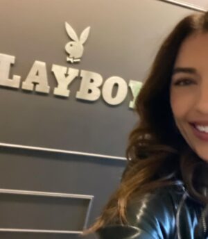 Ellen Hancock Instagram - Today was fun 💗🐰 @playboy @playboycenterfold