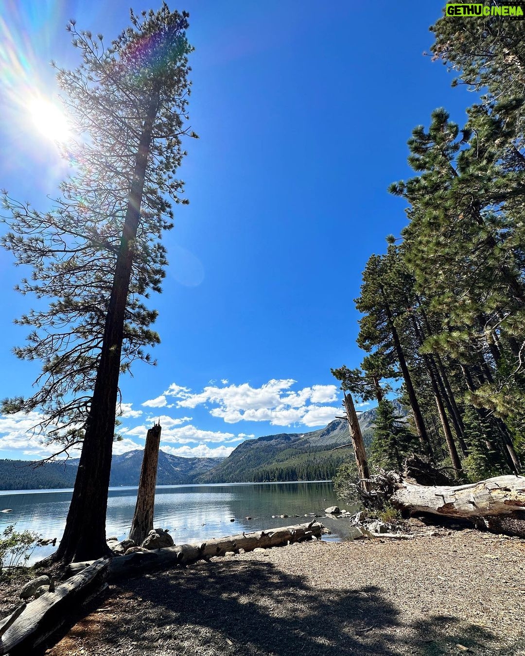 Ellen Hancock Instagram - Fallen Leaf Lake 💙 & Lake Tahoe ✨ Fallen Leaf Campground