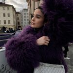 Ema Fajnorová Instagram - just a girl in purple 🙋🏻‍♀️