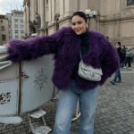 Ema Fajnorová Instagram - just a girl in purple 🙋🏻‍♀️
