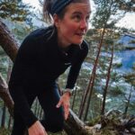 Emelie Forsberg Instagram - The snow is still only on the summits but it's very pretty conditions for running, at least on smaller summits and valleys. After the season break it felt hard to get back into a good training rhytm but some weeks where I just dug the head down and did the work, I finally start to feel that good flow! How is your autumn so far? ❤️ Ohh also trying out something on it's way @nnormal_official ⭐️ 📸 @smamaj And for those who wonder about my next race; the Norwegian cup in skimo in 3 weeks!