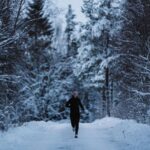 Emelie Forsberg Instagram - I love winter training, skiing or running, even though sometimes it feels hard to get out in the cold. But as soon as I start moving it feels so good. Never regret a training ❤️