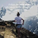Emelie Forsberg Instagram - More than three weeks have gone by since we arrived at the Himalayas, and it really feels like home. The acclimation to altitude has allowed us to train and explore some amazing trails here. Are you wondering how it feels to train at over 4.300 m? Learn more about this adventure in the link in bio #NNormal #YourPathNoTrace 📸 @julien_rai